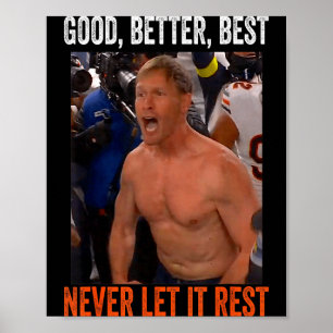 Gut Besser Nie Zur Ruhe Lassen Ben Johnson Poster