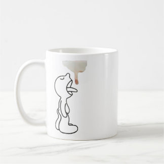 Gut bis zum letzten Tropfen Kaffee Cup Kaffeetasse