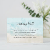 Gut Brautparty in Strandfarbe Einladung (Stehend Vorderseite)