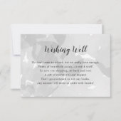 Gut Brautparty wünschen | Graue Wasserfarbe Einladung (Vorderseite)