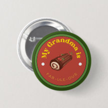 GUT! Button - Meine Oma ist Fab-Ule-Ous