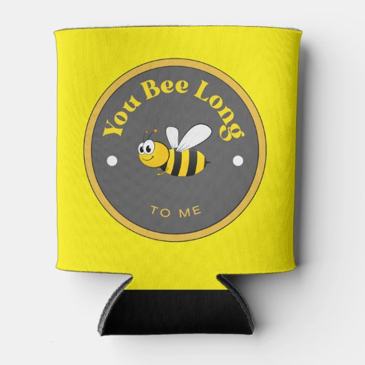 GUT! Can Cooler - Sie waren lange zu mir - Bee Dosenkühler (Vorderseite)