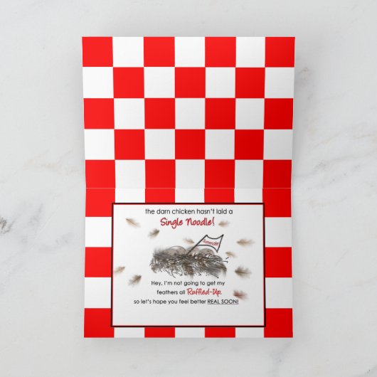 GUT - CHICKEN SOUP - SPASS KARTE (Innenseite)