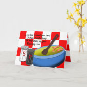 GUT - CHICKEN SOUP - SPASS KARTE (Gelbe Blume)