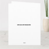 GUT CHRISTLICHE GREETING BIBLE VERSE CARD KARTE (Rückseite)