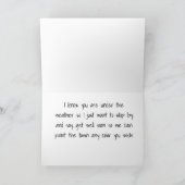 *GUT*, DAMIT WIR DIE STADT ROT ZEIGEN KÖNNEN KARTE (Innenseite)