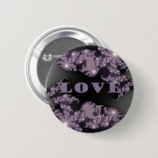 Gut, dass ich dich Liebe Button (Vorne & Hinten)