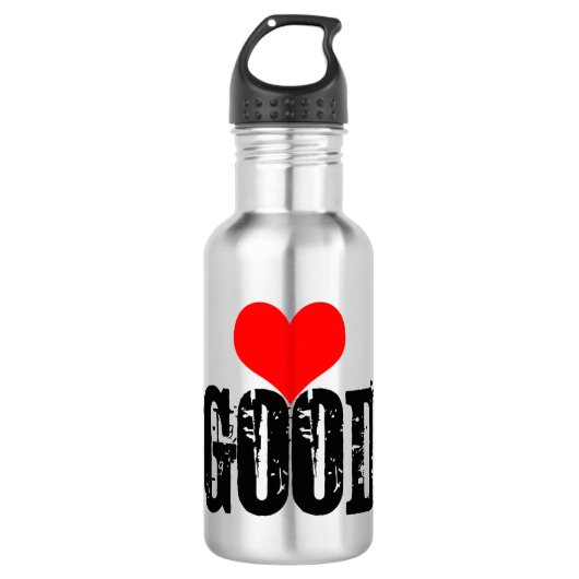 Gut Edelstahlflasche (Vorderseite)