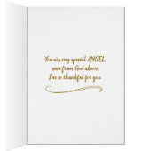 Gut, er wird seine Engel für dich verantwortlich m (Innen (Rechts))