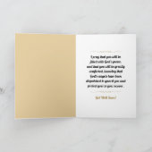 Gut, er wird seine Engel für dich verantwortlich m Karte (Innenseite)