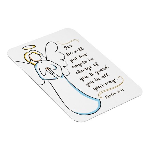 Gut, er wird seine Engel für dich verantwortlich m Magnet (Rechte Seite)