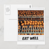 Gut essen postkarte (Vorne/Hinten)