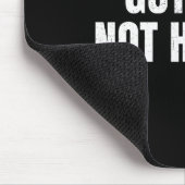 Gut Fish, Not Houses Coastal Conservation  Mousepad (Ecke)