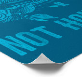 Gut Fish Not Houses, Coastal Conservation Ocean Lo Poster (Ecke)