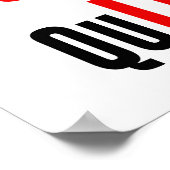 Gut fit machen nicht aufhören IT zitieren Motivati Poster (Ecke)