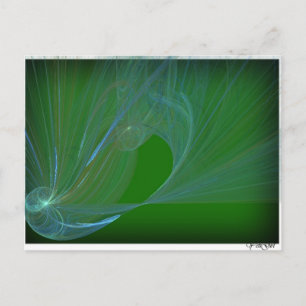 gut fließen postkarte