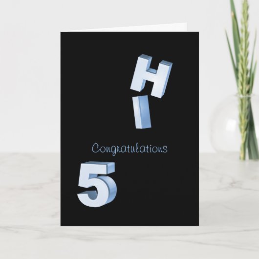 Gut funktionierende Karte (Vorderseite)