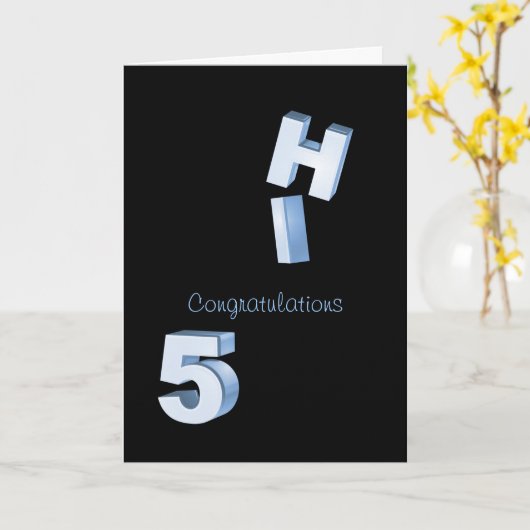 Gut funktionierende Karte (Gelbe Blume)