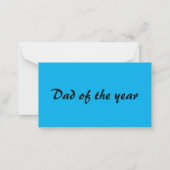 Gut für eine Fangreise Mitteilungskarte (Rückseite)