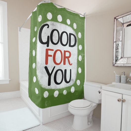 Gut für Ihren Duschvorhang (Beispiel)