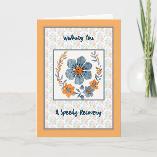 Gut für Jemand Gefühl sehr krank Karte (Vorderseite)