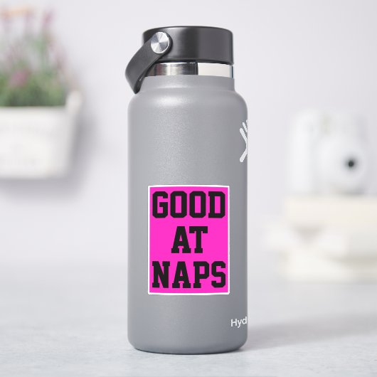 Gut für Nickerchen Aufkleber (HydroFlask)