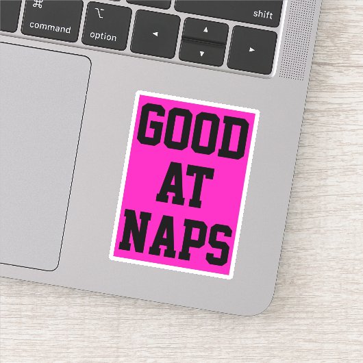 Gut für Nickerchen Aufkleber (Detail)