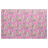 GUT GEBRAGTES Rosa Floral Stoff (Yard (91,4 cm))