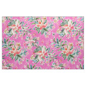 GUT GEBRAGTES Rosa Floral Stoff (Fat Quarter (45,7 x 55,9 cm))