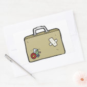 Gut gebrauchte Gehäuse-Aufkleber Rechteckiger Aufkleber (Umschlag)