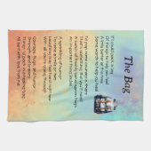 Gut Gedicht holen Geschirrtuch (Horizontal)