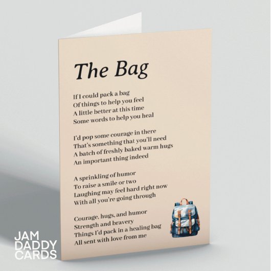 Gut Gedicht holen Karte