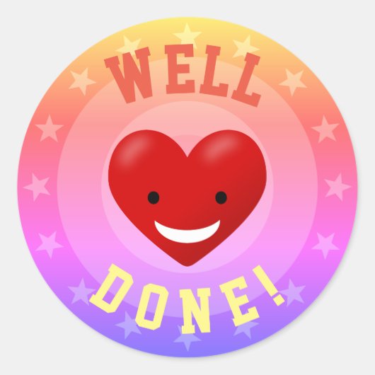 Gut gefertigter Preis Runder Aufkleber (Vorderseite)