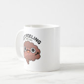 Gut Gefühl Funny Anatomy Intestine Puppe Kaffeetasse (Vorderseite Links)