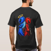 Gut gegen Böse T-Shirt (Rückseite)