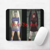Gut gegen Übel Mousepad (Mit Mouse)