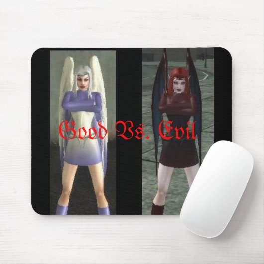 Gut gegen Übel Mousepad (Mit Mouse)