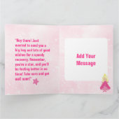 Gut geklappte Grußkarte Karte (Innenseite)