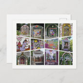 Gut gekleidete Postkarte 2 (Vorne/Hinten)