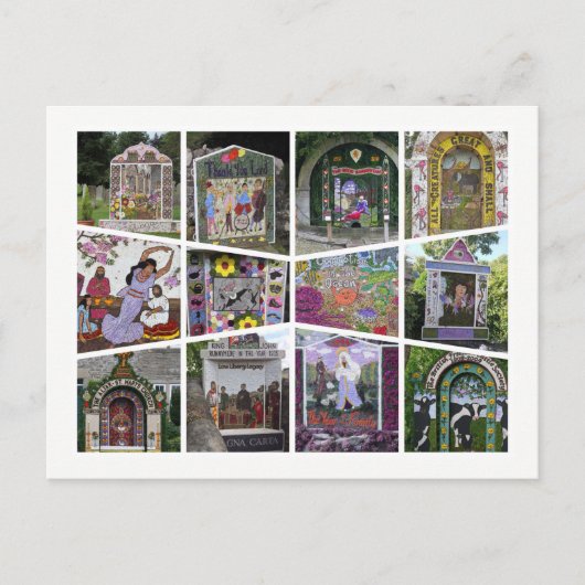 Gut gekleidete Postkarte 2 (Vorderseite)