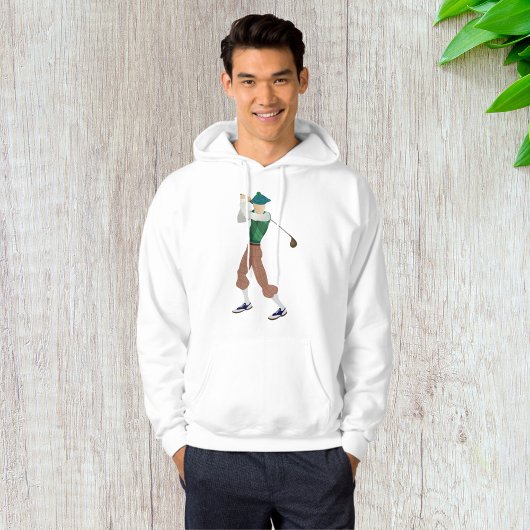 Gut gekleideter Golfer Hoodie