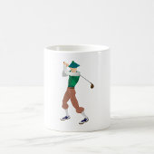 Gut gekleideter Golfer Kaffeetasse