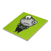 Gut gekleidetes Monster Fliese (Seite)