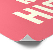 Gut geliebte weibliche Zitate Poster (Ecke)