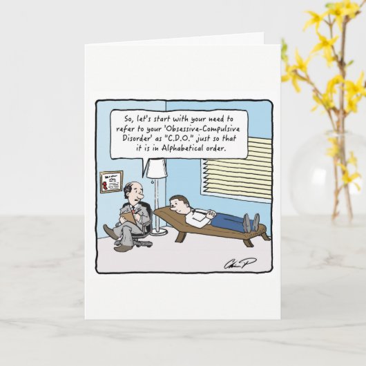 Gut gemacht: C.D.O. Karte (Gelbe Blume)