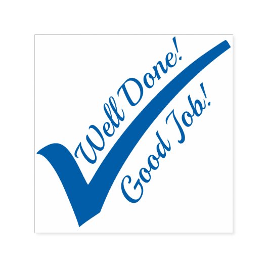 Gut gemacht, gute Arbeit Permastempel (Design)