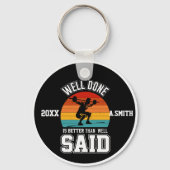 Gut gemacht ist besser als gut gesagt schlüsselanhänger (Vorderseite)