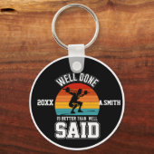 Gut gemacht ist besser als gut gesagt schlüsselanhänger (Vorderseite)