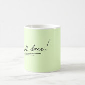 Gut gemacht! kaffeetasse (Mittel)