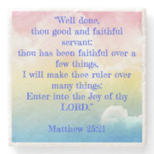 Gut gemacht Matthew 25:21 Pastelle